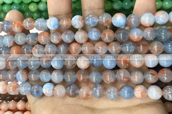 CCN5481 15 inches 8mm round candy jade beads Wholesale