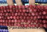 CCN5485 15 inches 8mm round candy jade beads Wholesale