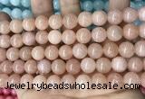 CCN5540 15 inches 8mm round candy jade beads Wholesale