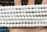 CCN5571 15 inches 8mm round matte candy jade beads Wholesale