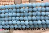 CCN5610 15 inches 8mm round matte candy jade beads Wholesale