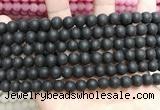 CCN5631 15 inches 8mm round matte candy jade beads Wholesale