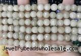 CCN5683 15 inches 8mm faceted round candy jade beads