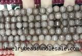 CCN5687 15 inches 8mm faceted round candy jade beads