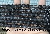 CCN5702 15 inches 8mm faceted round candy jade beads