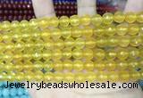 CCN5706 15 inches 8mm faceted round candy jade beads