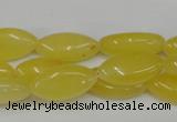 CCN572 15.5 inches 10*20mm marquise candy jade beads wholesale