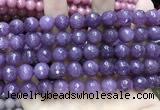 CCN5797 15 inches 10mm faceted round candy jade beads