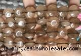 CCN5867 15 inches 15mm flat round candy jade beads Wholesale