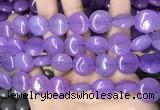 CCN5875 15 inches 15mm flat round candy jade beads Wholesale