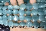 CCN5888 15 inches 15mm flat round candy jade beads Wholesale