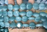 CCN5889 15 inches 15mm flat round candy jade beads Wholesale