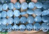 CCN5891 15 inches 15mm flat round candy jade beads Wholesale