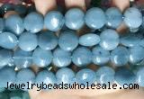 CCN5892 15 inches 15mm flat round candy jade beads Wholesale