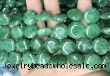 CCN5906 15 inches 15mm flat round candy jade beads Wholesale