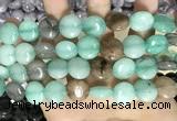 CCN5910 15 inches 15mm flat round candy jade beads Wholesale