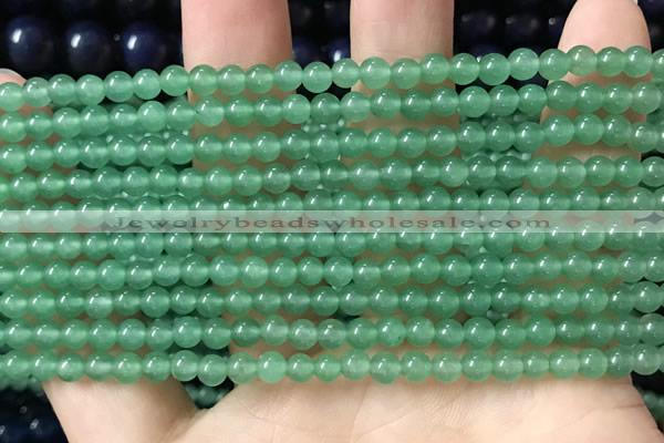 CCN6019 15.5 inches 4mm round candy jade beads Wholesale