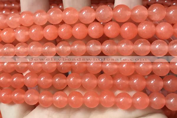 CCN6045 15.5 inches 8mm round candy jade beads Wholesale