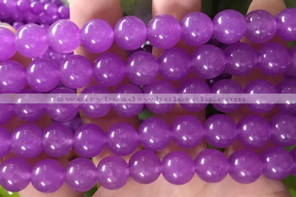 CCN6067 15.5 inches 12mm round candy jade beads Wholesale