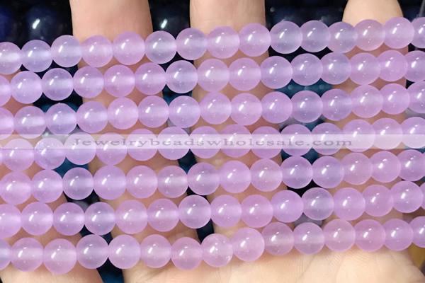 CCN6142 15.5 inches 8mm round candy jade beads Wholesale