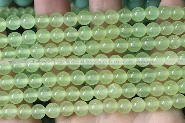 CCN6149 15.5 inches 6mm round candy jade beads Wholesale