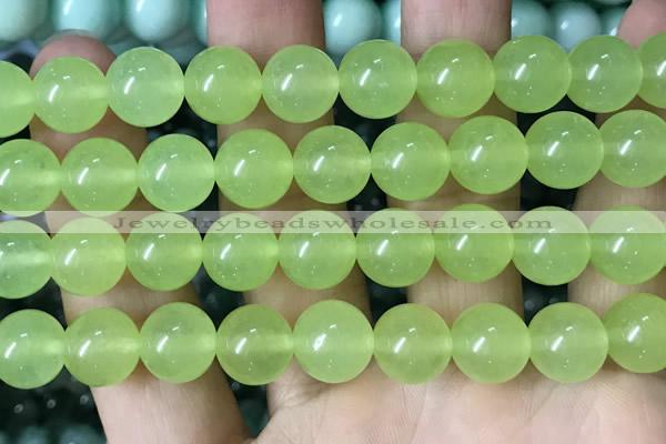 CCN6151 15.5 inches 10mm round candy jade beads Wholesale