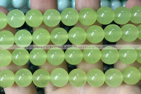 CCN6152 15.5 inches 12mm round candy jade beads Wholesale