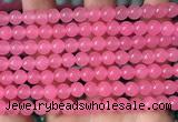 CCN6153 15.5 inches 6mm round candy jade beads Wholesale