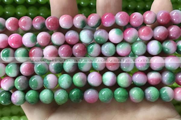 CCN6195 15.5 inches 8mm round candy jade beads Wholesale