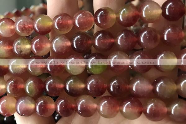 CCN6203 15.5 inches 10mm round candy jade beads Wholesale