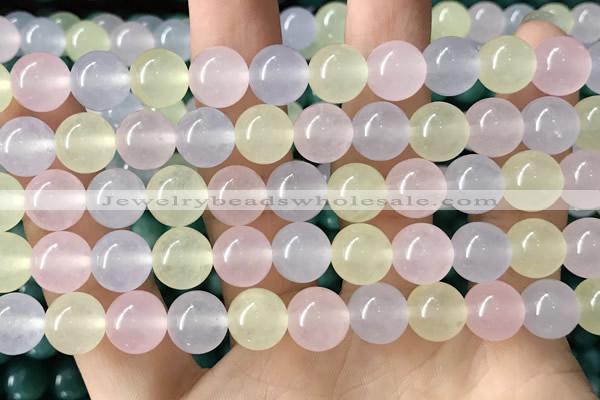 CCN6206 15.5 inches 6mm round candy jade beads Wholesale