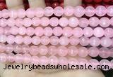 CCN6303 15.5 inches 8mm faceted round candy jade beads Wholesale