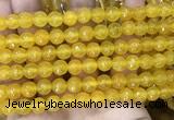 CCN6341 6mm, 8mm, 10mm, 12mm & 14mm faceted round candy jade beads