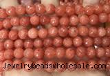 CCN6348 6mm, 8mm, 10mm, 12mm & 14mm faceted round candy jade beads