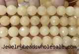 CCN6349 6mm, 8mm, 10mm, 12mm & 14mm faceted round candy jade beads