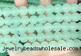 CCN6365 15.5 inches 6mm, 8mm, 10mm & 12mm round matte candy jade beads