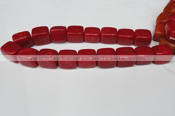 CCN656 15.5 inches 17*22mm nuggets candy jade beads wholesale