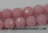 CCN752 15.5 inches 4mm faceted round candy jade beads wholesale