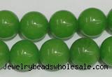 CCN76 15.5 inches 14mm round candy jade beads wholesale