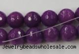 CCN762 15.5 inches 4mm faceted round candy jade beads wholesale