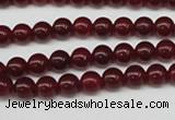 CCN83 15.5 inches 6mm round candy jade beads wholesale