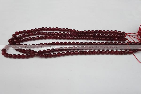 CCN83 15.5 inches 6mm round candy jade beads wholesale