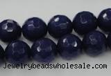 CCN833 15.5 inches 12mm faceted round candy jade beads wholesale