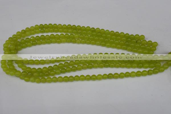 CCN87 15.5 inches 6mm round candy jade beads wholesale