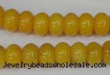 CCN91 15.5 inches 8*12mm rondelle candy jade beads wholesale