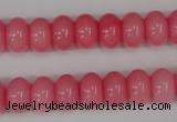 CCN92 15.5 inches 8*12mm rondelle candy jade beads wholesale