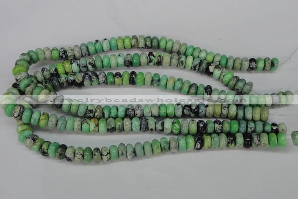 CCO15 15.5 inches 6*10mm rondelle natural chrysotine beads