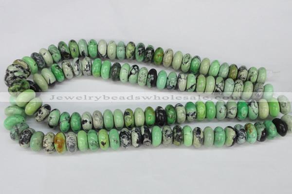 CCO16 15.5 inches 6*12mm rondelle natural chrysotine beads