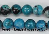 CCO166 15.5 inches 15mm round dyed natural chrysotine beads