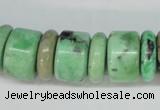 CCO19 15.5 inches 6*14mm & 12*18mm rondelle natural chrysotine beads